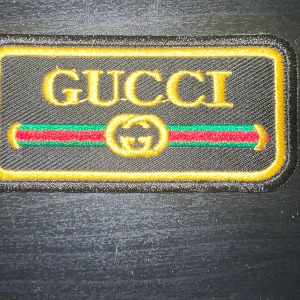 Gucci Embroidered Logo Patch